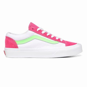 Vans Retro Sport Style 36 - Naisten Tennarit - Fuksia Violetit/Valkoinen